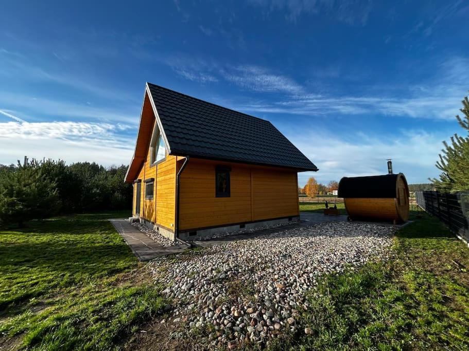 Villa Dom Male Mazury Drozdowo Exterior foto